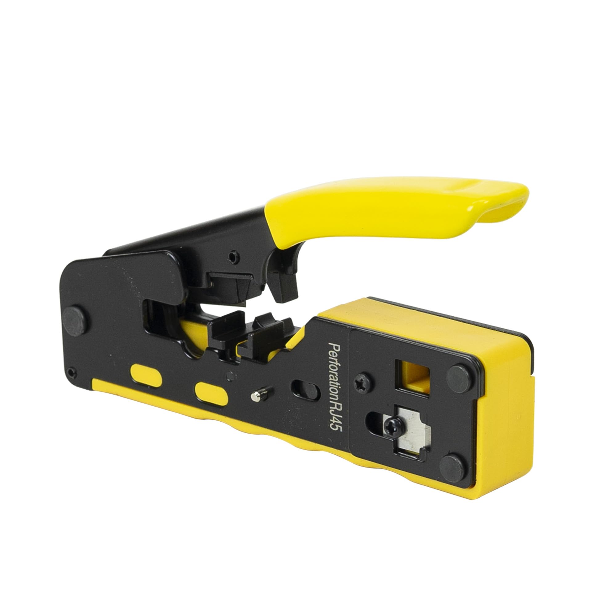 PNI Pinza SR7, per tagliare, spellare cavi e crimpare spine RJ12, RJ45 CAT5, CAT6, CAT7