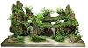 Aquarium Ornament Object Creative Fashion Ornament Resin Rocky Stone Forest Landscaping Fish Tank Aquarium Decoration Aquarium Fish Tank Resin Decoration Color: Painted, Size: 15.2 x 9.3 x 8.3 inches