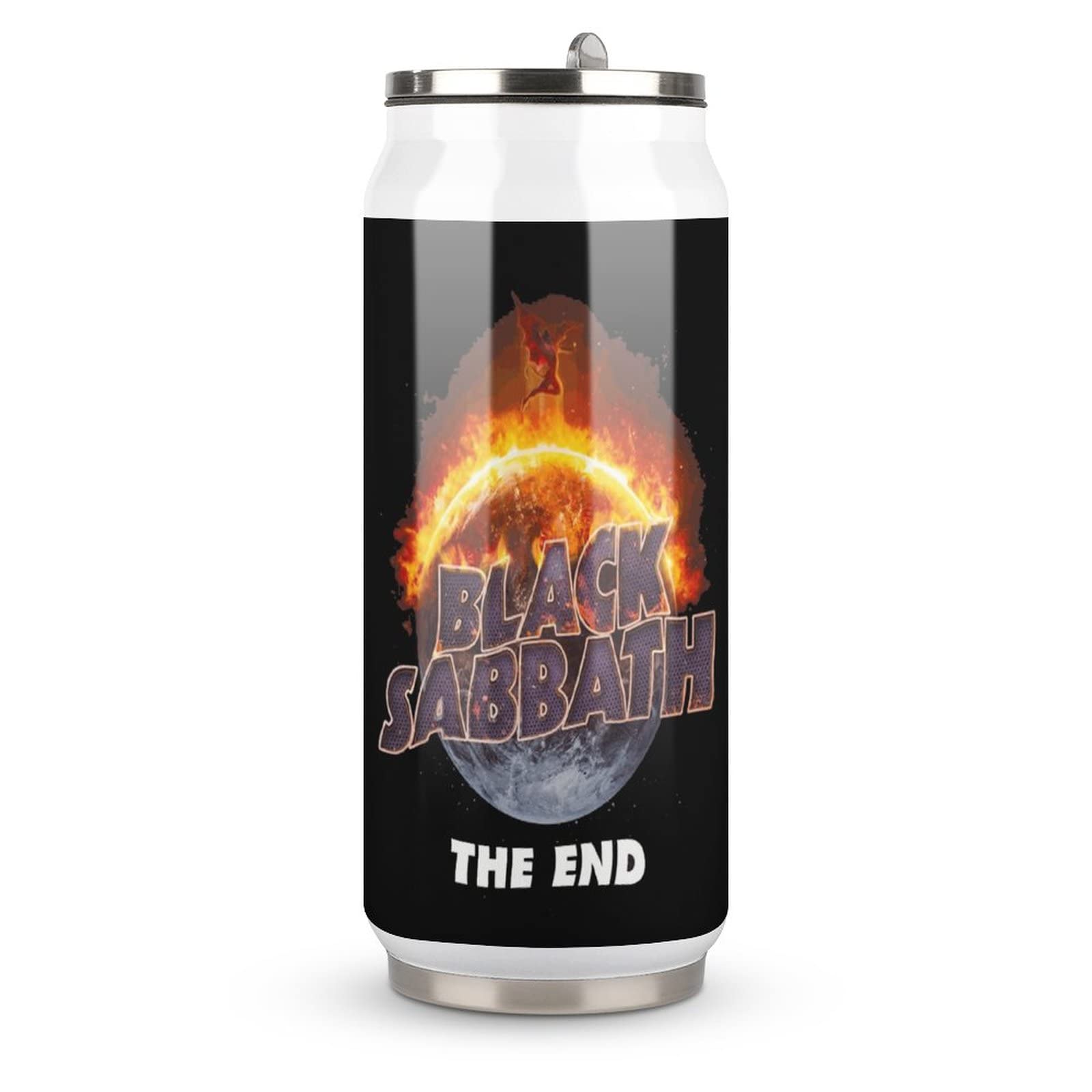 Amazon | Black Sabbath ブラック・サバス タンブラー ふた付き