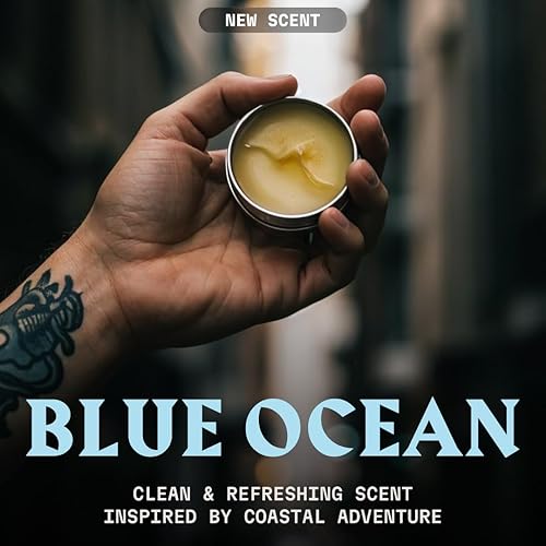 Vista 50 de Striking Viking Bálsamo para barba para hombres – Acondicionador para barba sin enjuague – Bálsamo de peinado hecho con mantequilla de barba