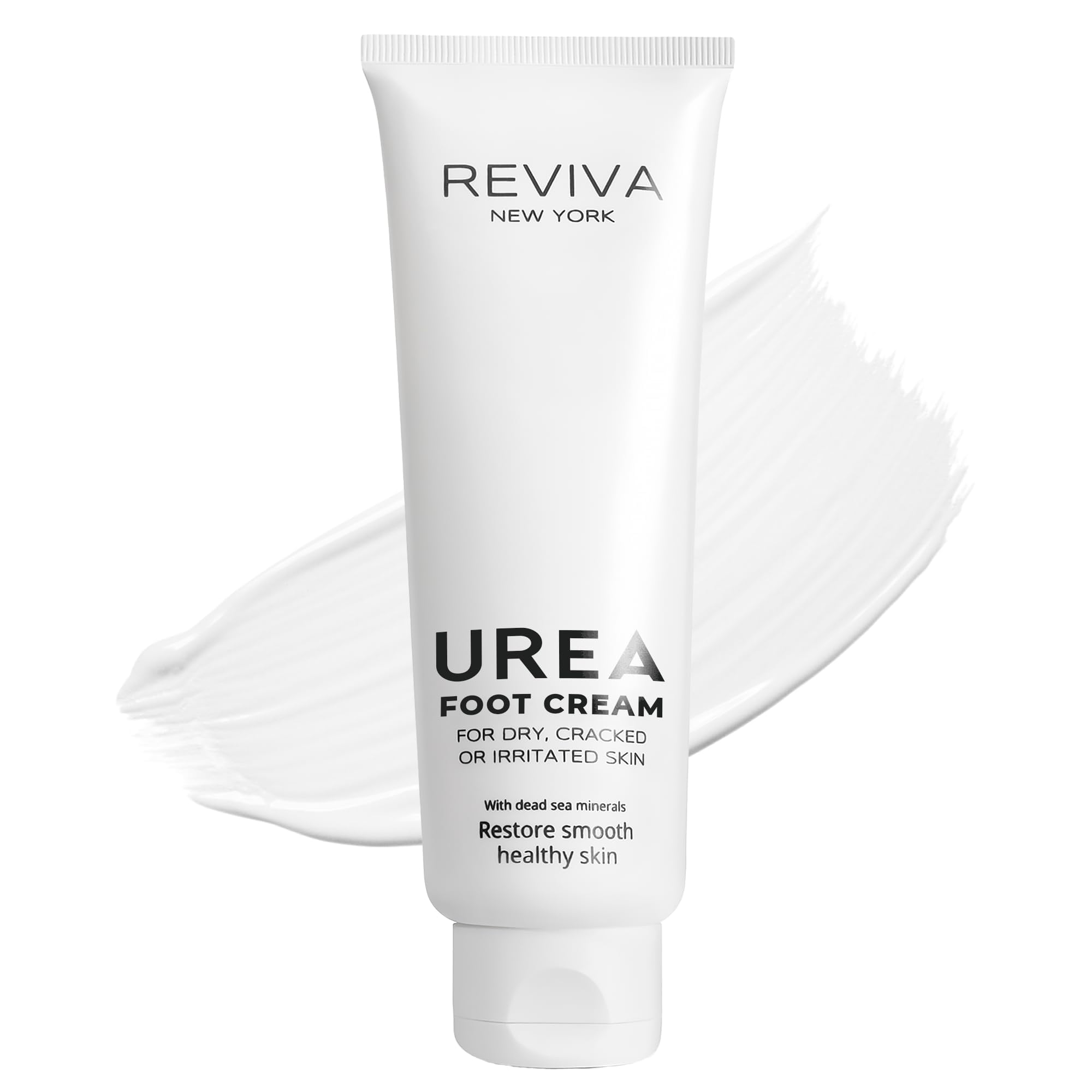 Foot Cream for Dry Cracked Feet with Urea & Salicylic Acid - Intensive Foot Cream & Foot Callus Softening - Cracked Heel Cream & Toenail Softener with Dead Sea Minerals