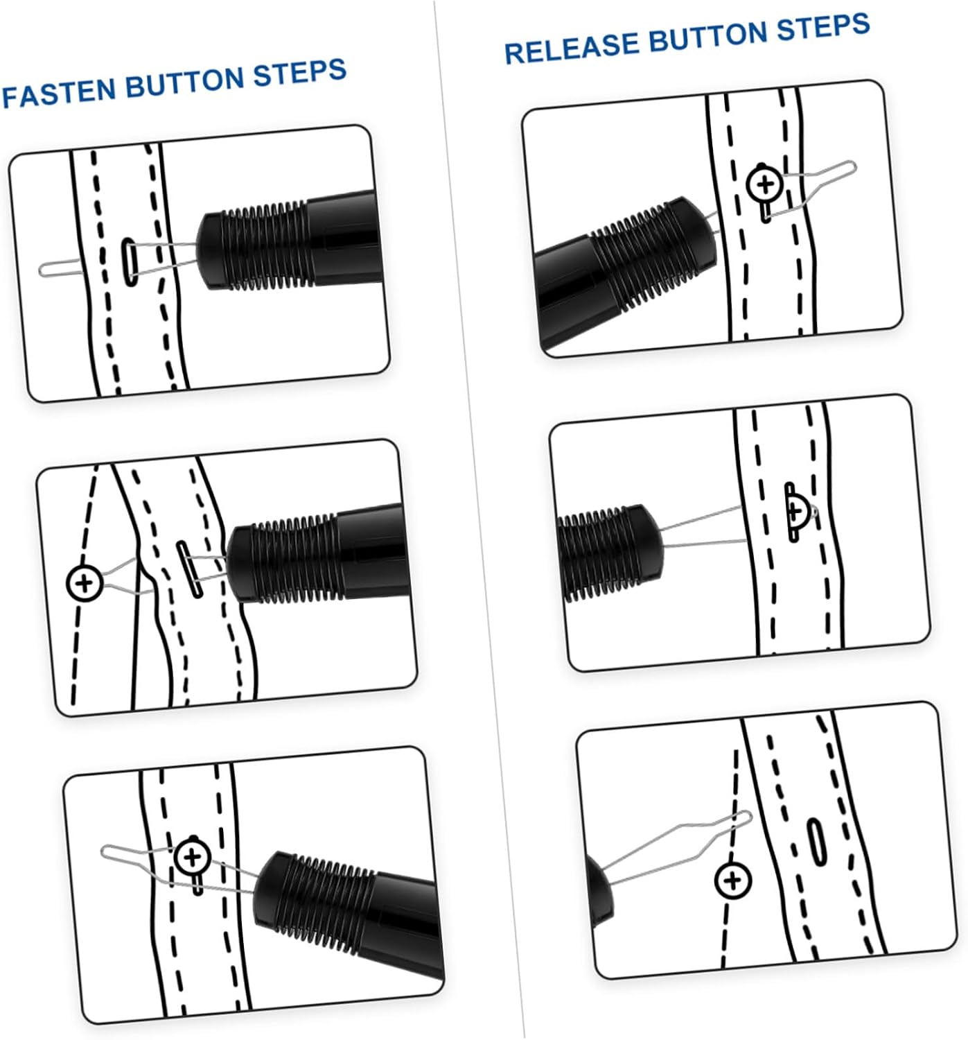 3Pcs Buttoning Tool for Elderly and Arthritis Aid Button Assist Device with Soft Handle Zipper Helper and Buttoning Dressing Aid for Seniors with Dexterity Difficulties