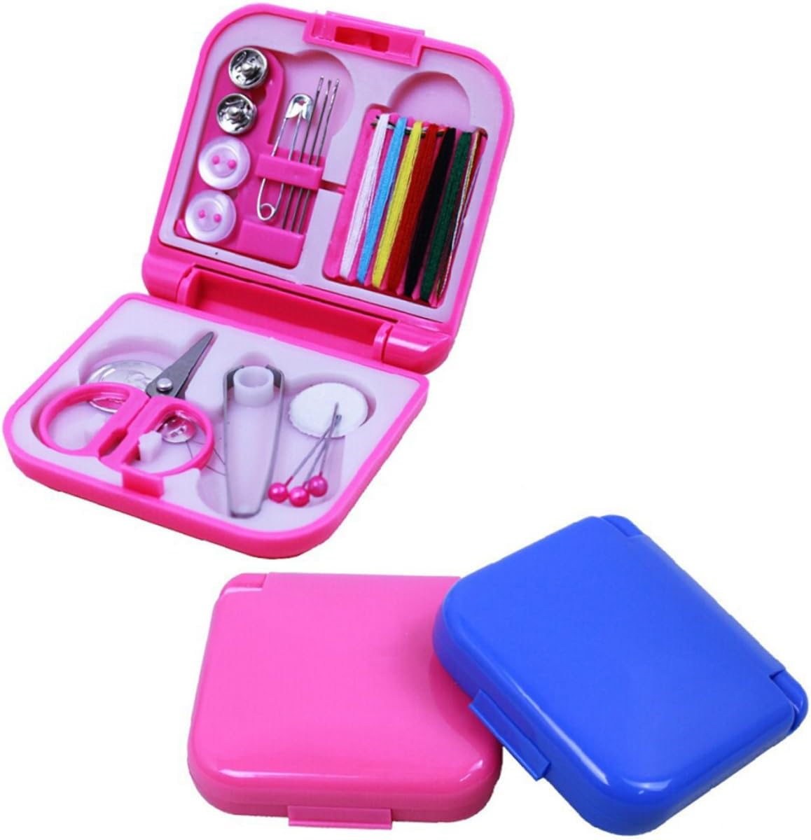 Portable Sewing Kit and Mini Travel Box Everyday Fixes for Suitcase Use