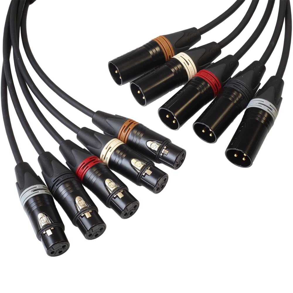 Amazon.com: BJC XLR Cables, Canare DA202 with Neutrik BXX-Series