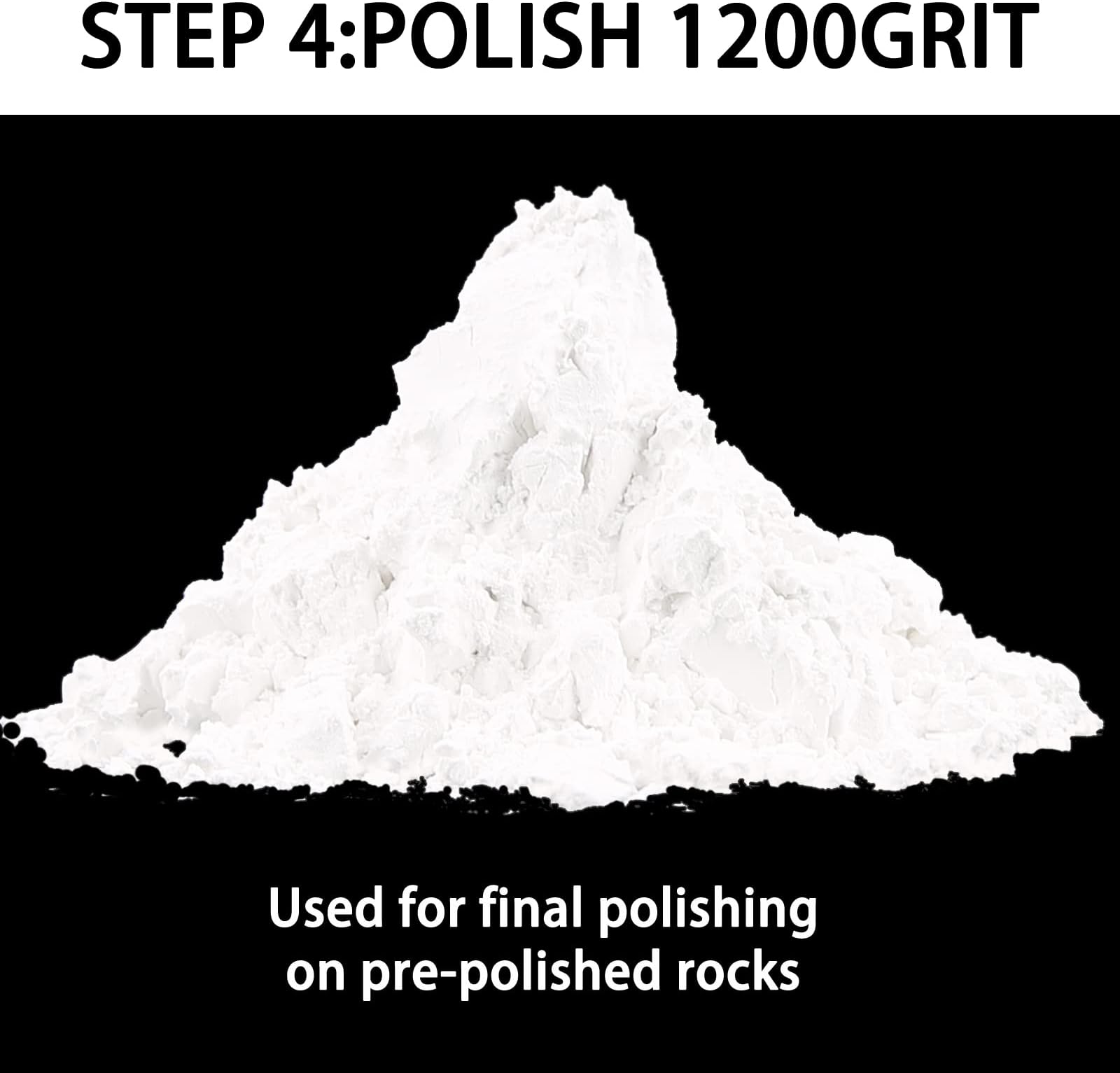 8 Bags Grit and Polish Refill for Rock Tumbler, Works with Any Rock Polisher