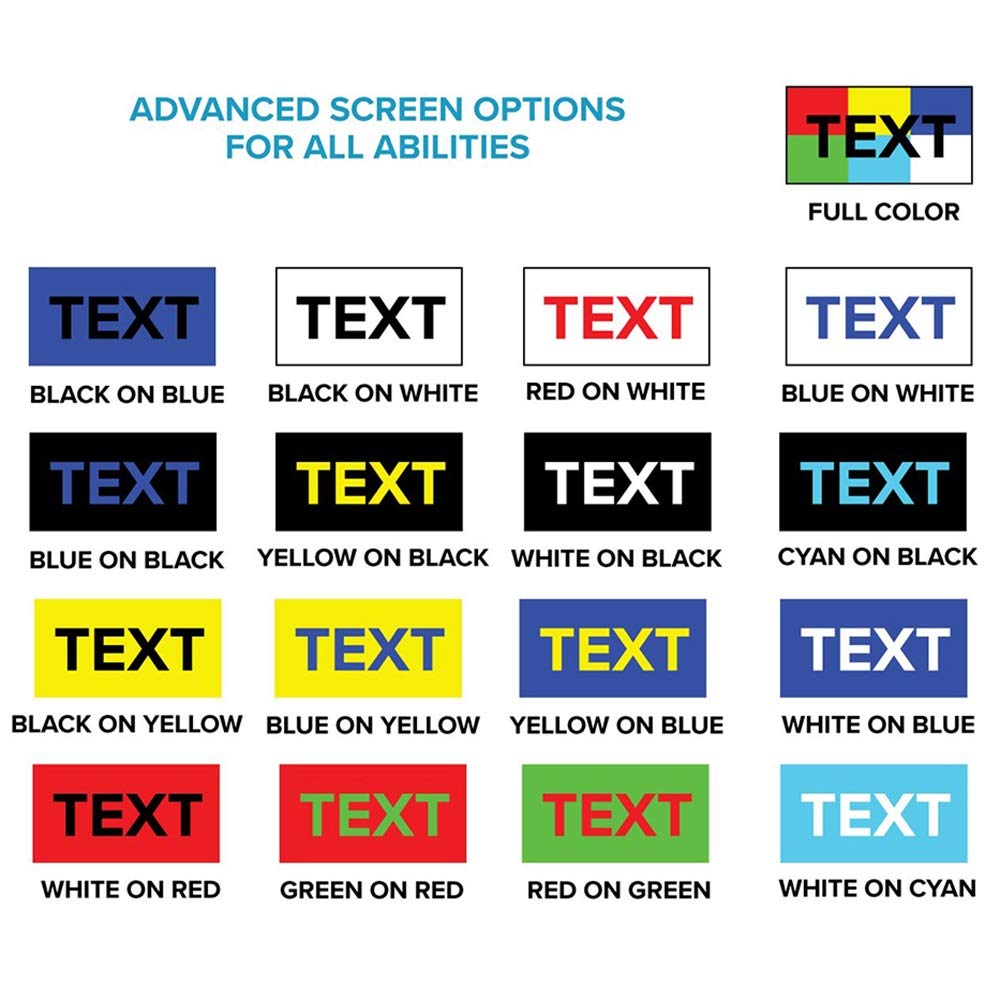 Lupa digital de 5.0 pulgadas, 5 niveles de brillo, 17 modos de color, zoom 4x-32x, salida AV/TV, almacenamiento TF, para escribir libros de visualización