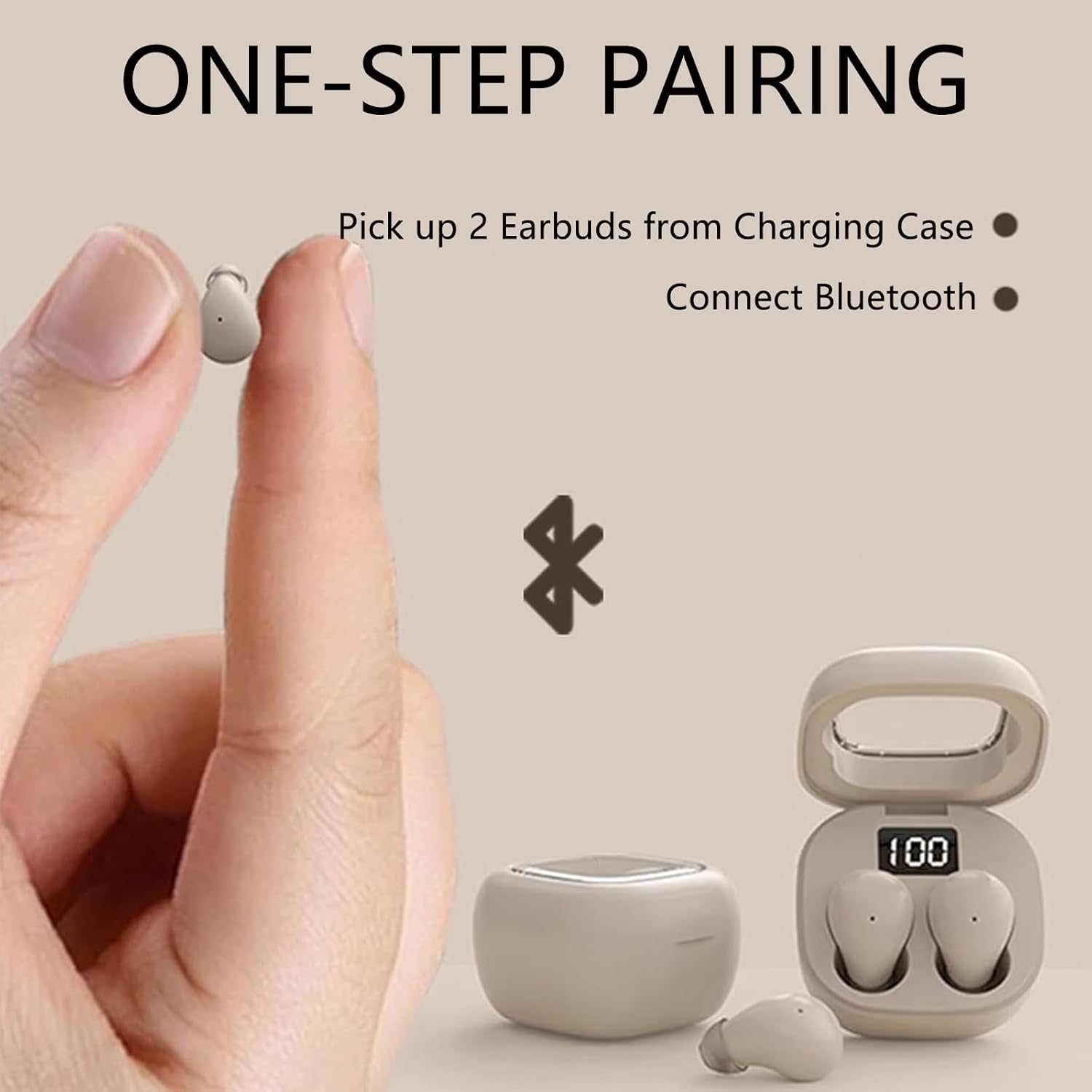 الفاخر - سماعات اذن صغيرة غير مرئية من ميزني، سماعات اذن بلوتو... - view 5