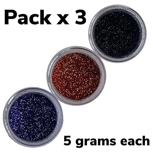 Miniatura 2 de Oh! Sweet Art - Set de Halloween x 3 unidades Disco Cake (0.18 oz cada recipiente) - 0.53 oz en total