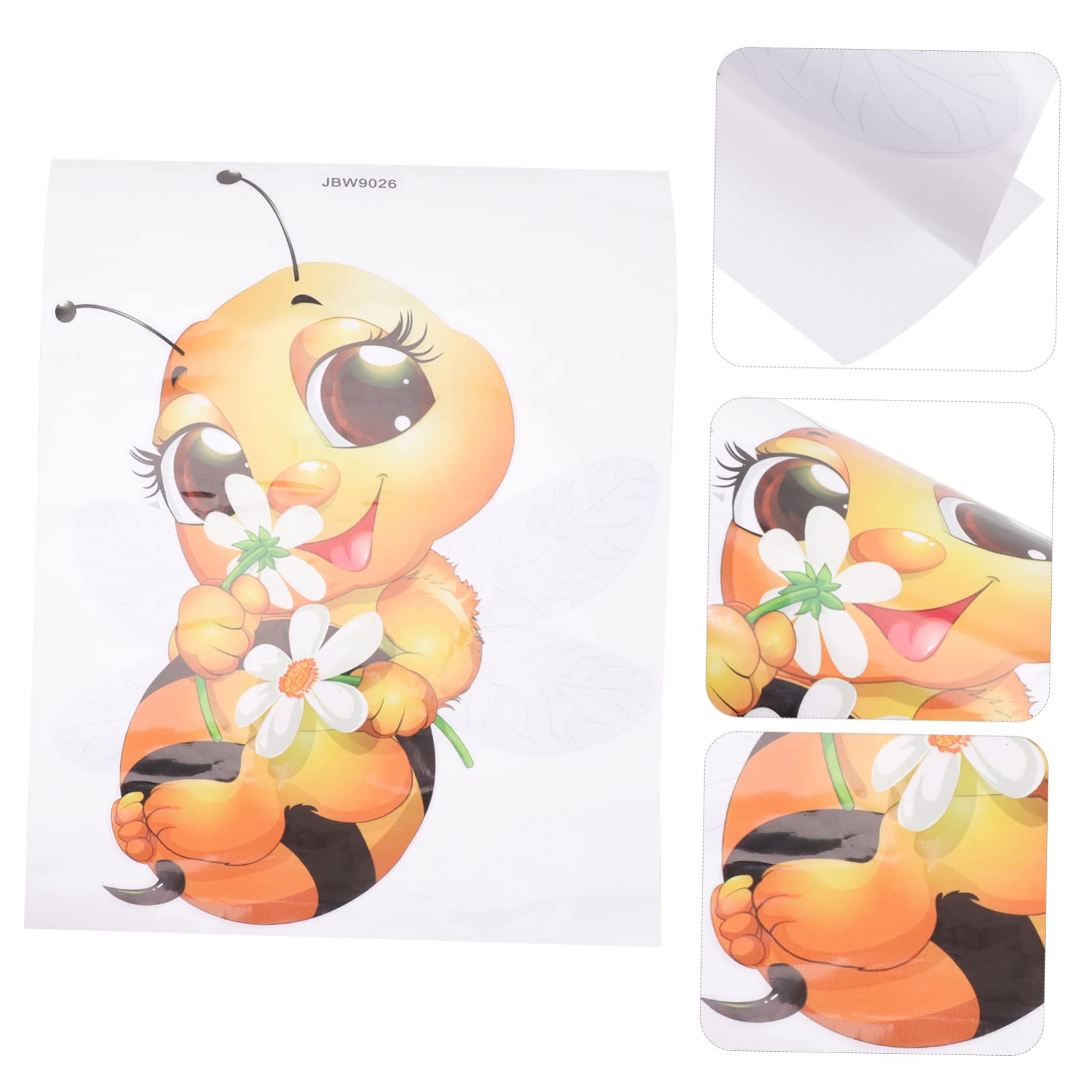 Toddmomy 5 Pegatinas De Pared Con Dibujos De Abejas Para Bebés Y Niñas Para Decoración De Dormitorio Guardería Animales Decoración De Habitación Pegatinas De Dibujos Animados