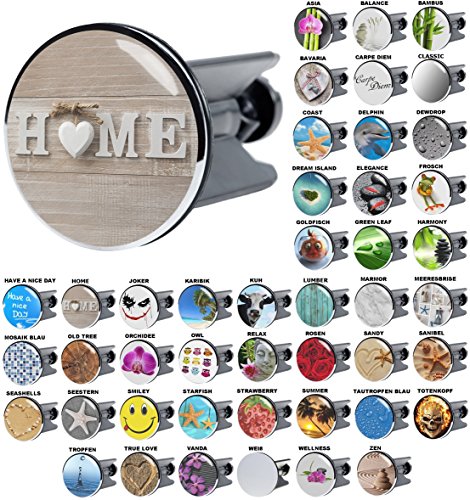 Sanilo Waschbeckenstöpsel Home, viele schöne Stöpsel für das Waschbecken zur Auswahl, hochwertige Qualität