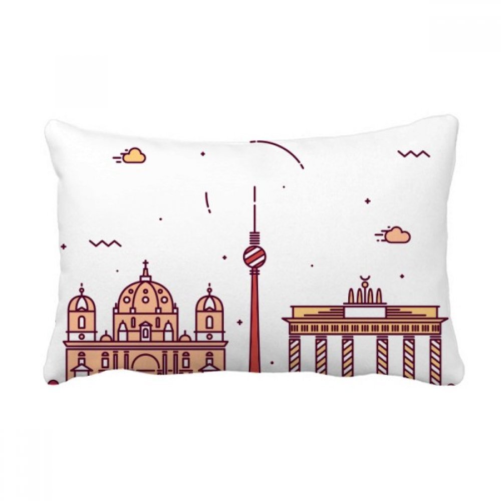 Coussin Berlin Allemagne oreiller décoratif idée cadeau souvenir original