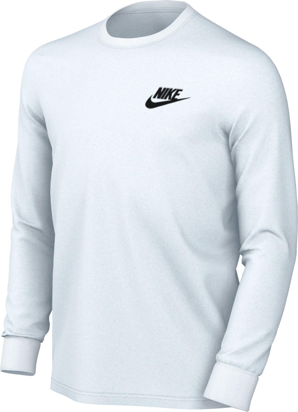 NIKE Koszulka Uniseks - dzieci K Nsw Ls Tee Emb Futura Lbr