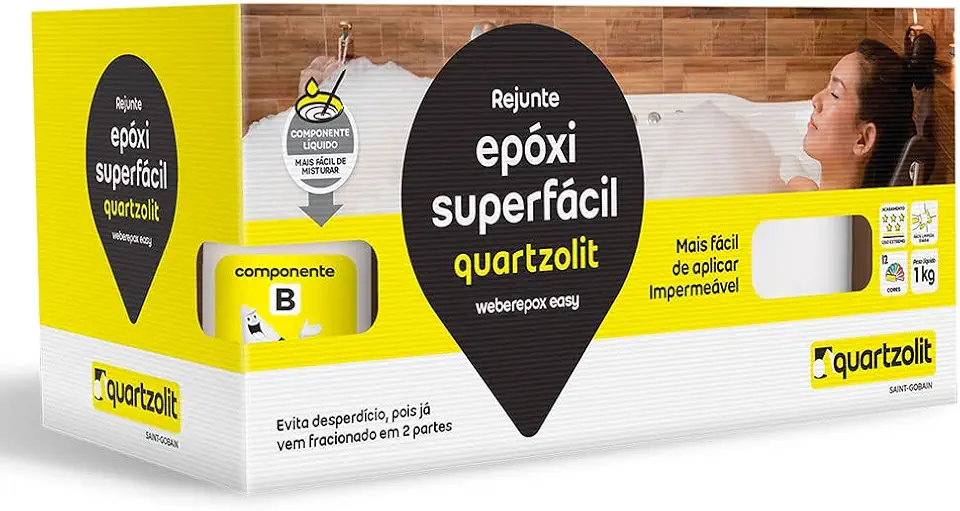 REJ EPOXI SUPERFACIL BRANCO QUARTZOLIT - 1KG