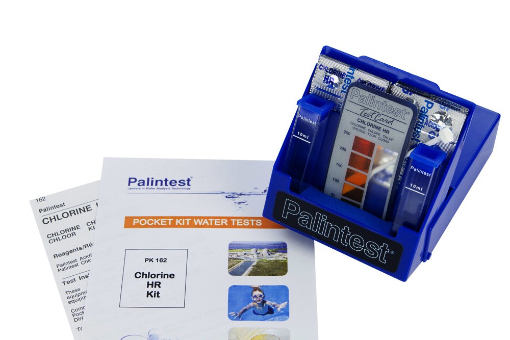 Chlor HR, mit Reagenzien, 0 - 250 ppm