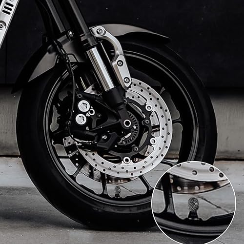 Miniatura 4 de Paquete de 4 tapones para válvula de neumático de automóvil, hechos a mano, atractivos accesorios de automóvil a prueba de polvo, universales para