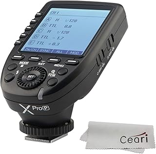 【正規品 技適マーク付き 日本語説明書付】Godox Xpro-P 送信機 TTL 2.4Gワイヤレスフラッシュトリガー 高速同期 1/8000s 大画面 LCD スクリーントランスミッタ 互換性 Pentax カメラ用