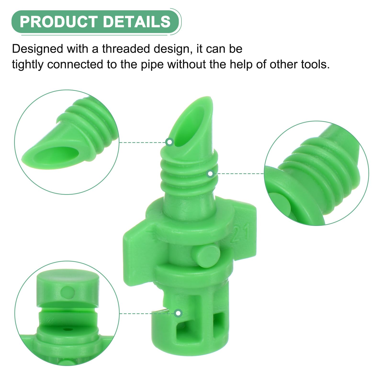 M METERXITY 100-Pack Misting Nozzles - Image 2