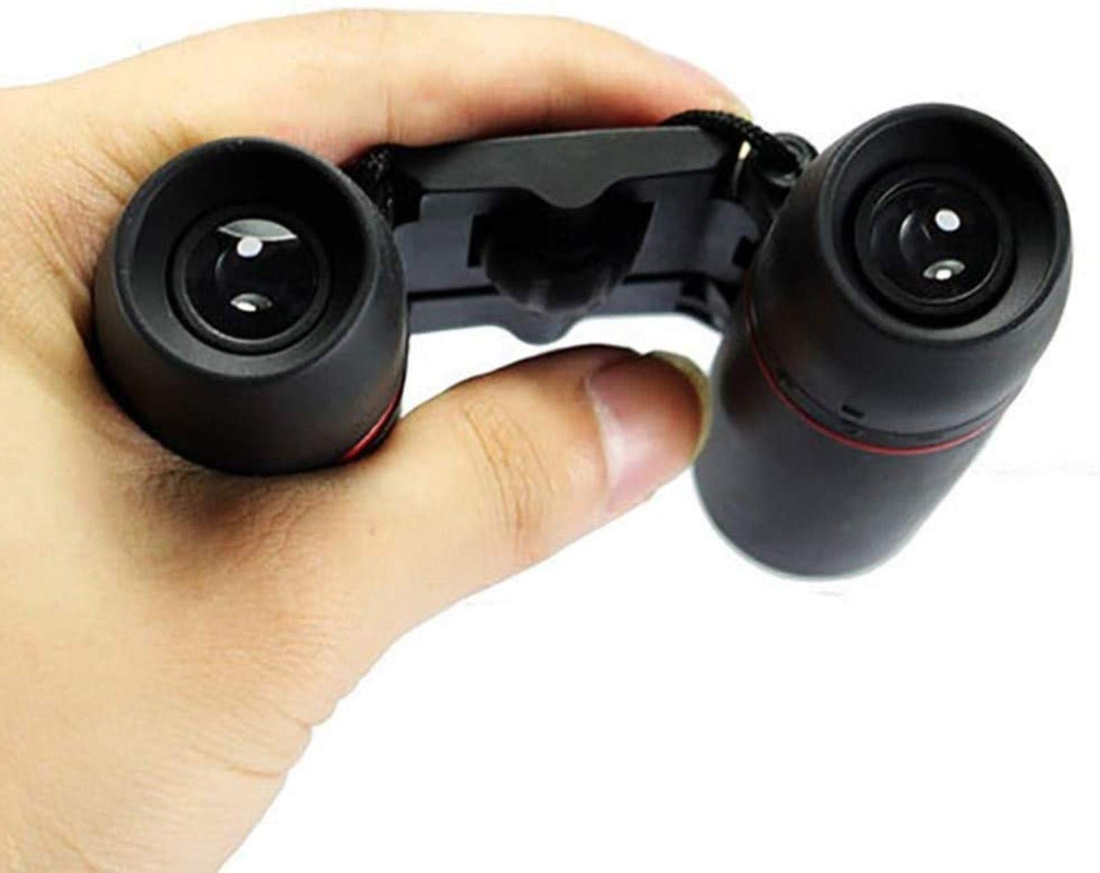 Monoculaire pour adultes - Jumelles haute puissance - Télescope pliable - Léger pour enfants - Observation des oiseaux pour les voyages et le camping - Bleu