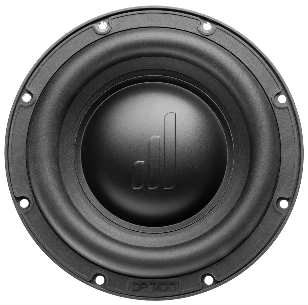 Option Air-6 D2 Subwoofer 16 cm, 2+2 ohmios, Doble Bobina de Sonido, 150 W RMS, chasis de subwoofer de 6,5 Pulgadas