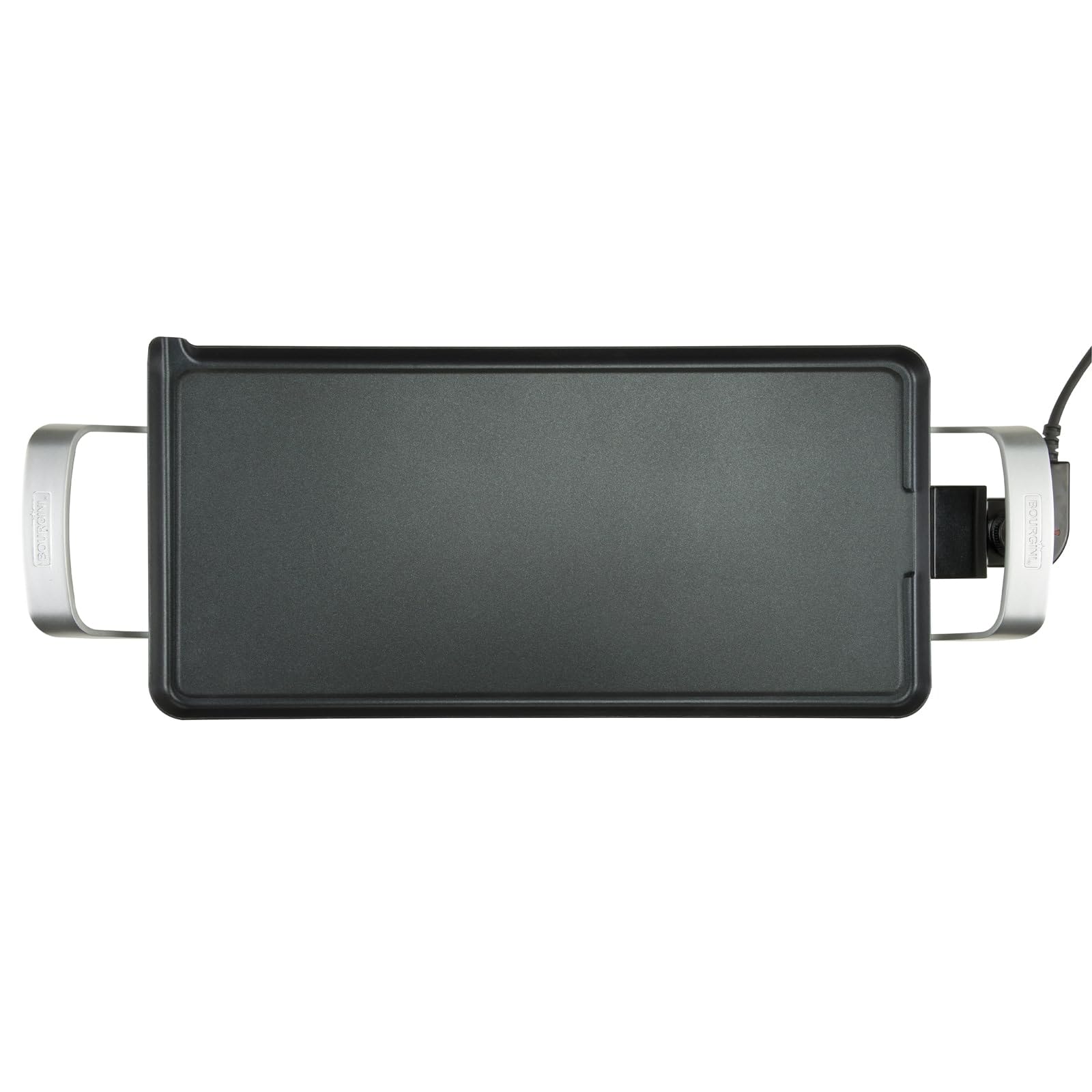 Bourgini Classic Multi Plate - Barbacoa eléctrica de mesa eléctrica - Placa Teppanyaki - Raclette (grande)