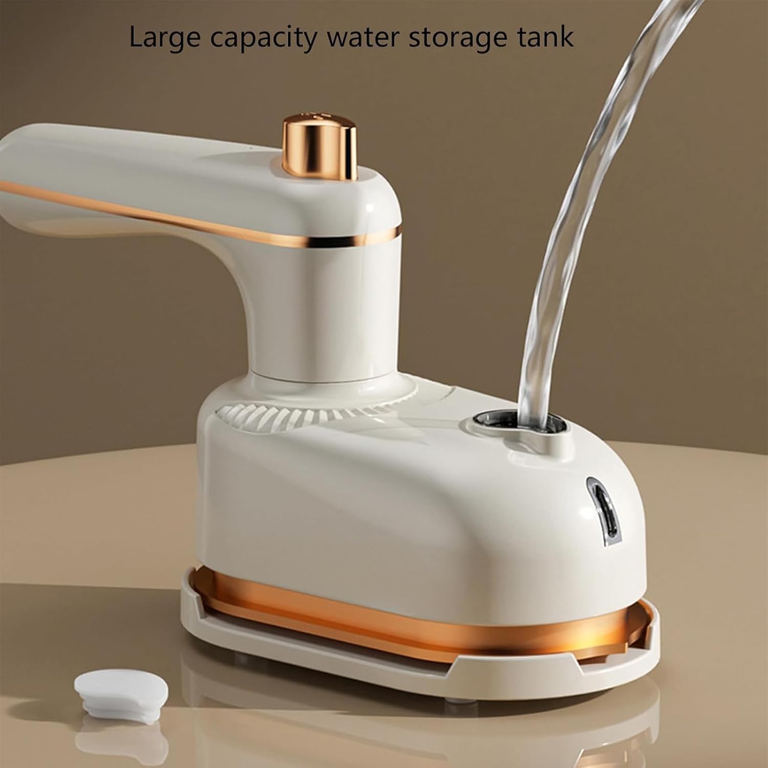 Portable Iron Steamer, Handheld Steam Iron, Rotary Garment Iron2-in-1, Mini Steamer for Clothes Travel Size Effortlessly Ironing Perfect for Home, Business, Hotels (Green)
