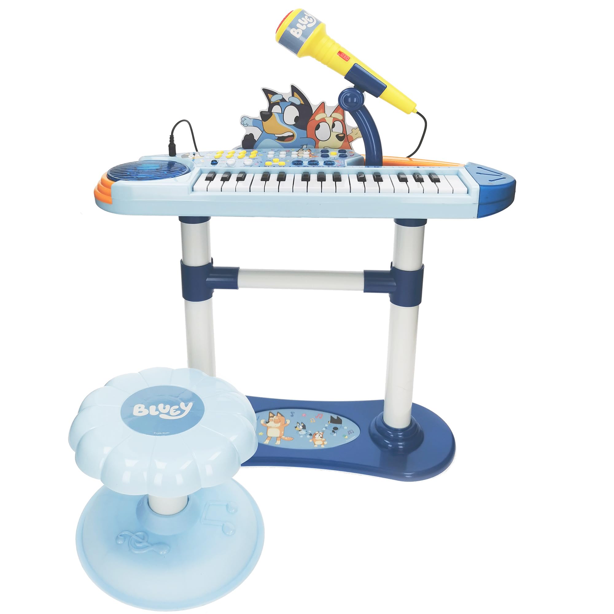 Organo con pie y banqueta Bluey (REIG 2448)