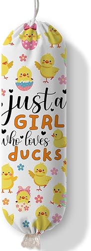 Miniatura 24 de Dispensador de bolsas de plástico, organizador de bolsas de plástico para comestibles y soporte de pared para bolsas de basura de papel,