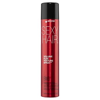 SexyHair Big Volume Flex Texture Spray with Microfiber Technology | Builds Flexible Fullness | Provides Volume Up to 2x