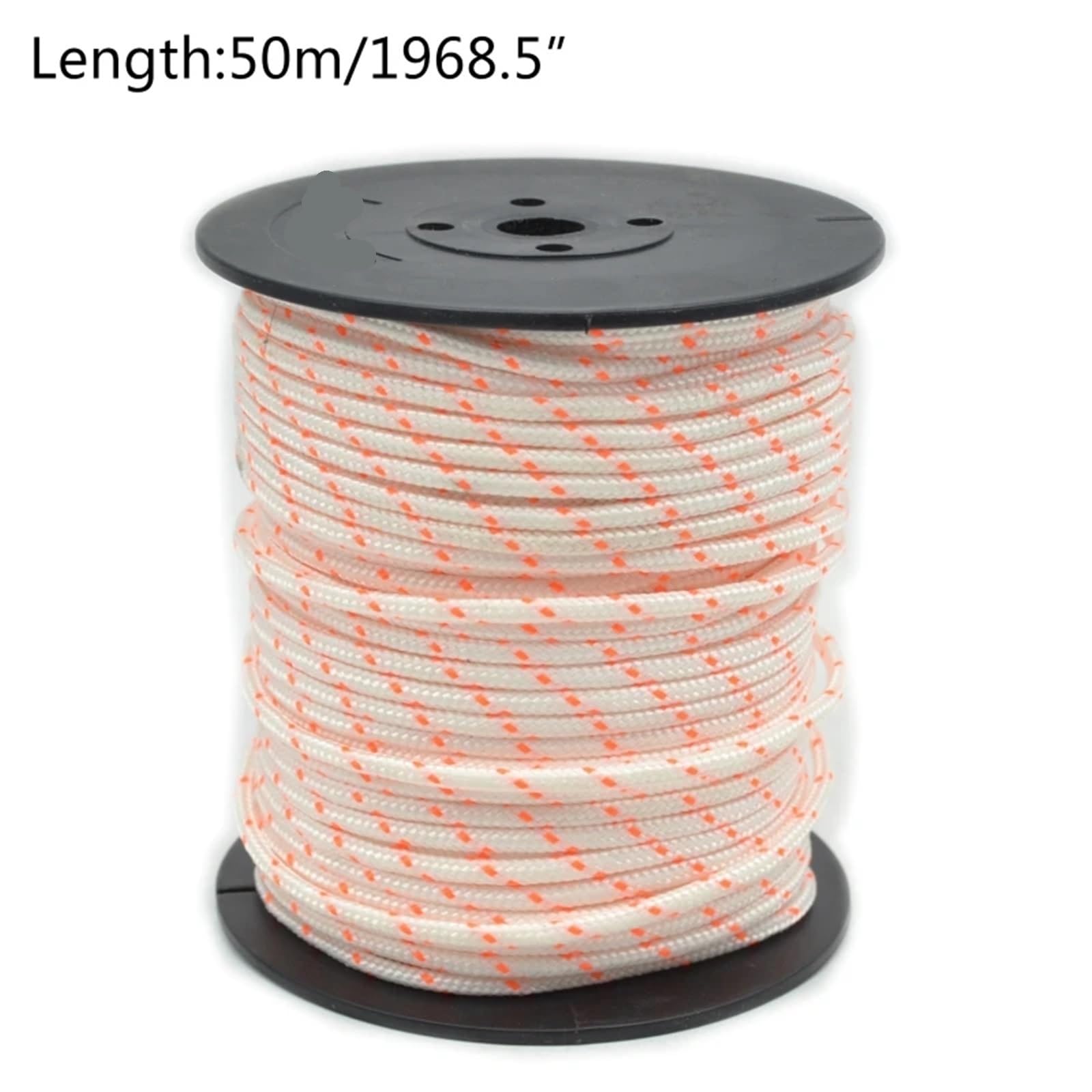 Corda di avviamento a Strappo in Nylon da 50 m for Motore a Strappo for decespugliatori, motoseghe, Tosaerba Cavo di Trazione