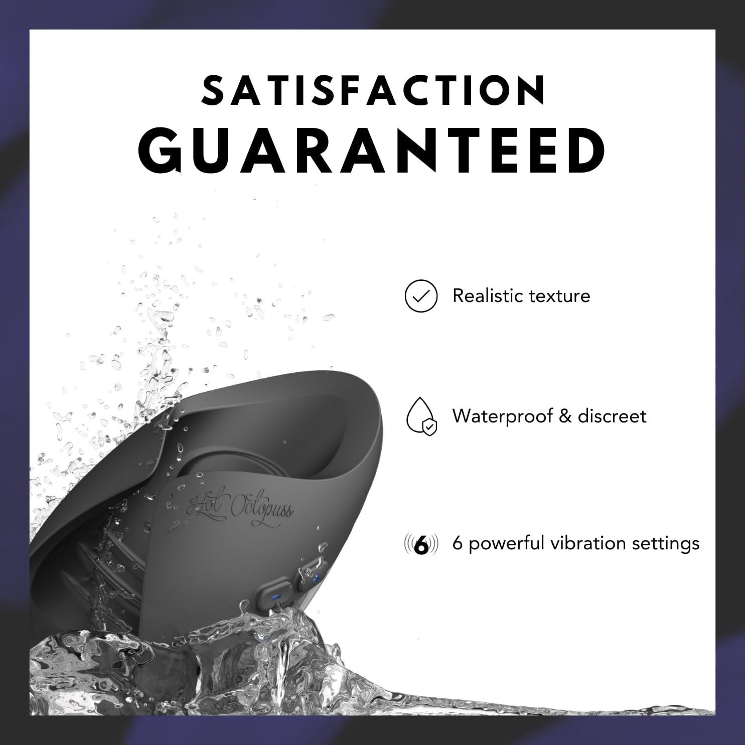 Hot Octopuss Pulse Solo LUX | 100% Hands-Free Male Masturbator with Wrist-Strap Remote Control | Automatic Penis Stroker| 6 Vibe Modes | USB Recharge & Waterproof| Premium Male Vibrator Adult Sex Toy