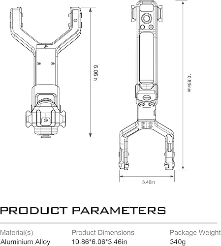 Miniatura 3 de Tilta Manija de control de operación trasera para RS 2 | Controles RS2, compatible con Nucleus Nano, Nucleus M, DJI Wireless Follow Focus Systems |