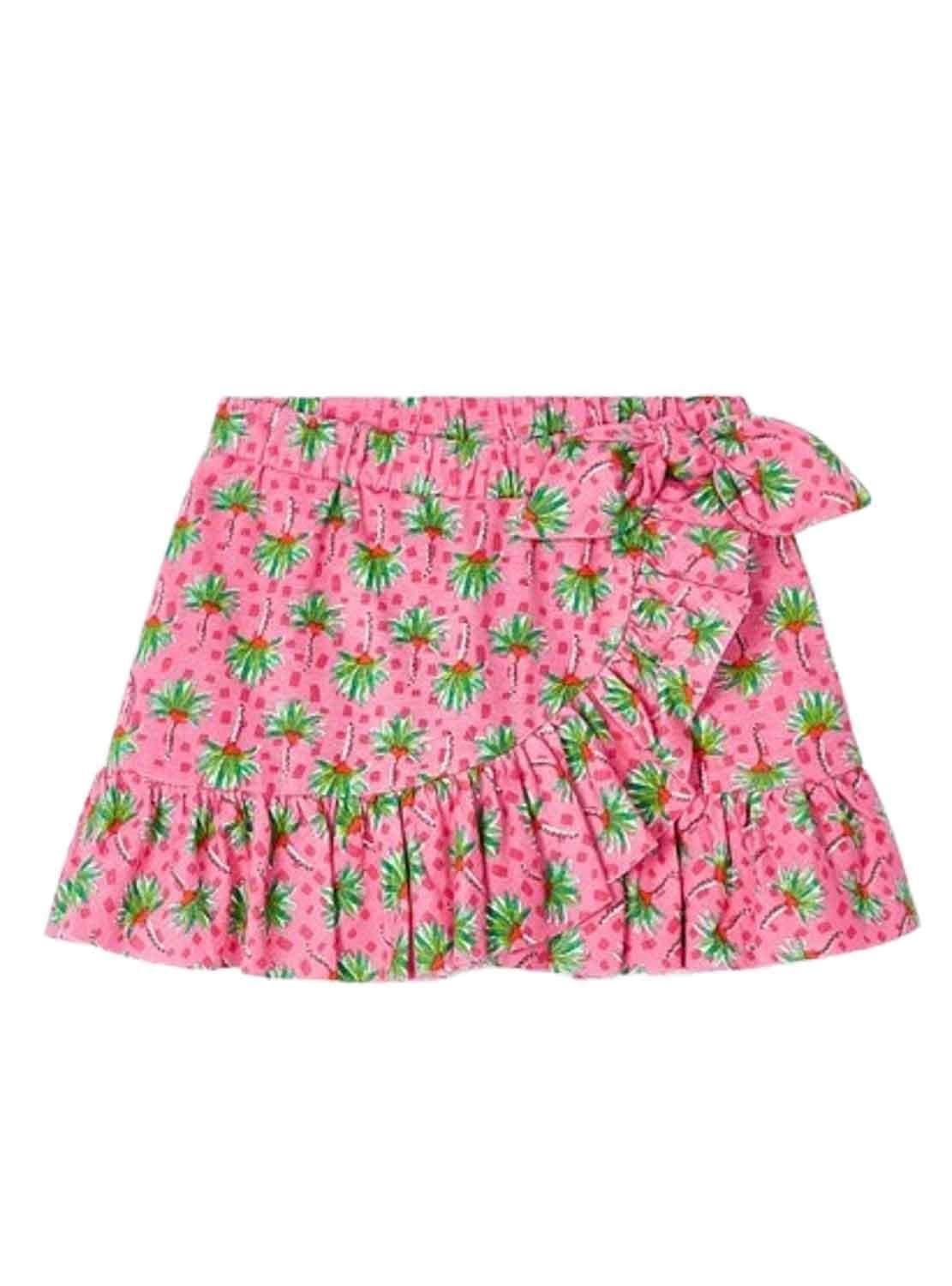 Mayoral Falda Pareo Niña estampada Niña Peonía 3905