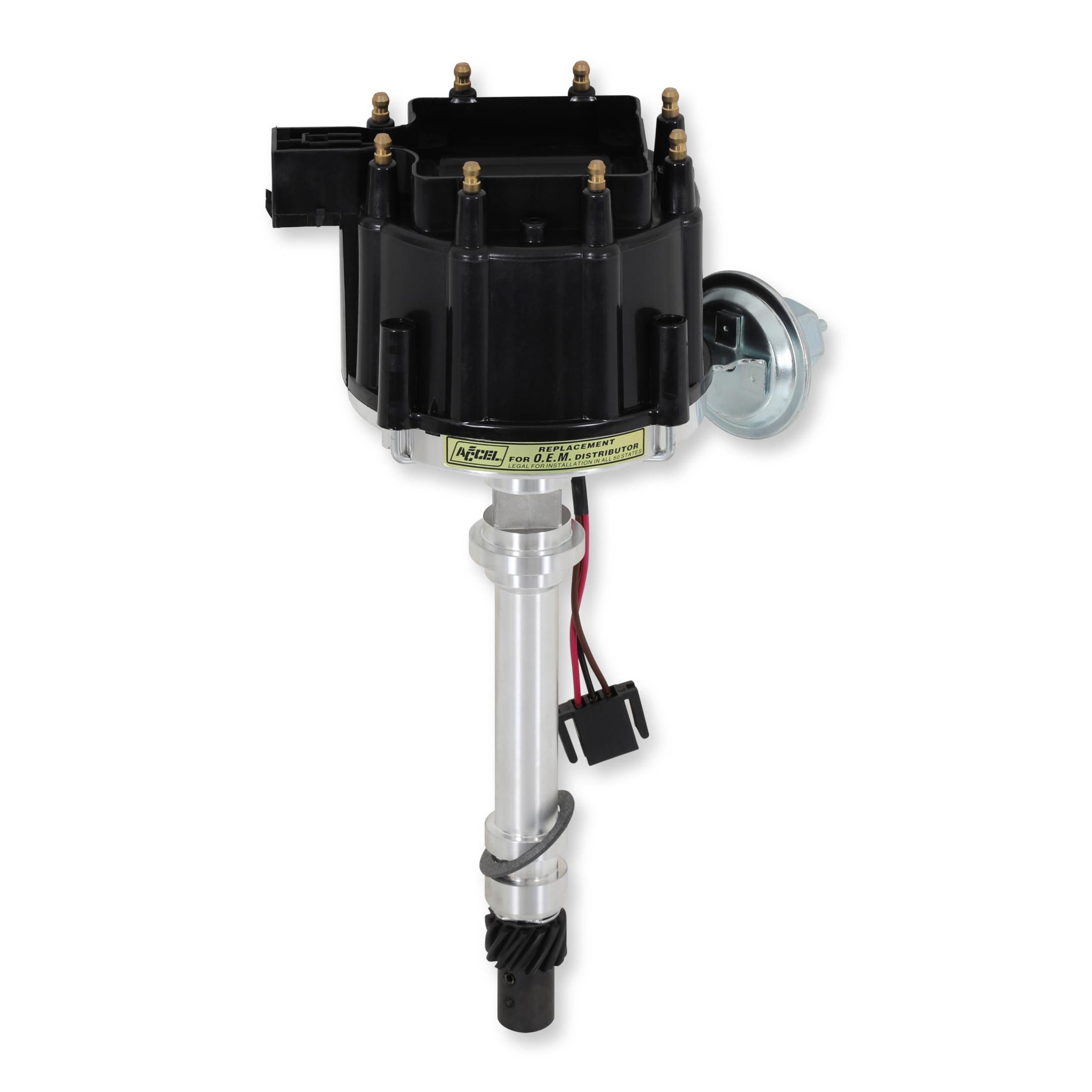その他 DELCA AV DISTRIBUTOR AVK-250 Amazon.com: ACCEL 59107K Ready to Run HEI Black Cap Distributor-No
