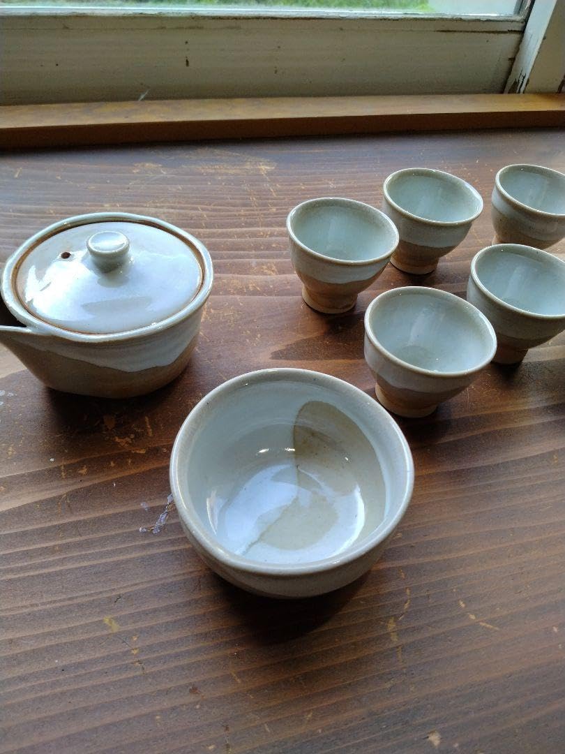１２代　田原陶兵衛　煎茶器　寶瓶　湯吞　萩焼　陶兵衛 12代 田原陶兵衛 煎茶器 寶瓶 湯吞 萩焼 陶兵衛