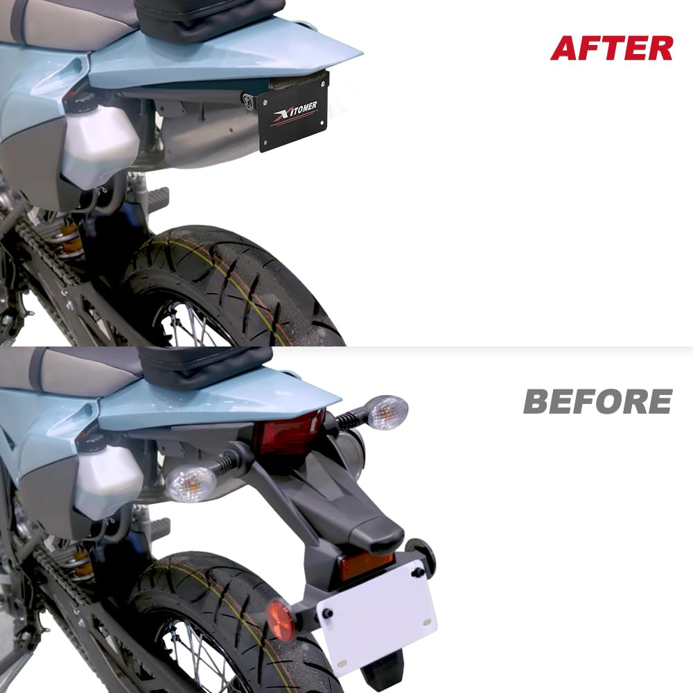 ペーパーELIMINATOR 24-26 Amazon.com: Xitomer Fender Eliminator Tail Tidy for KLX300/SM 24