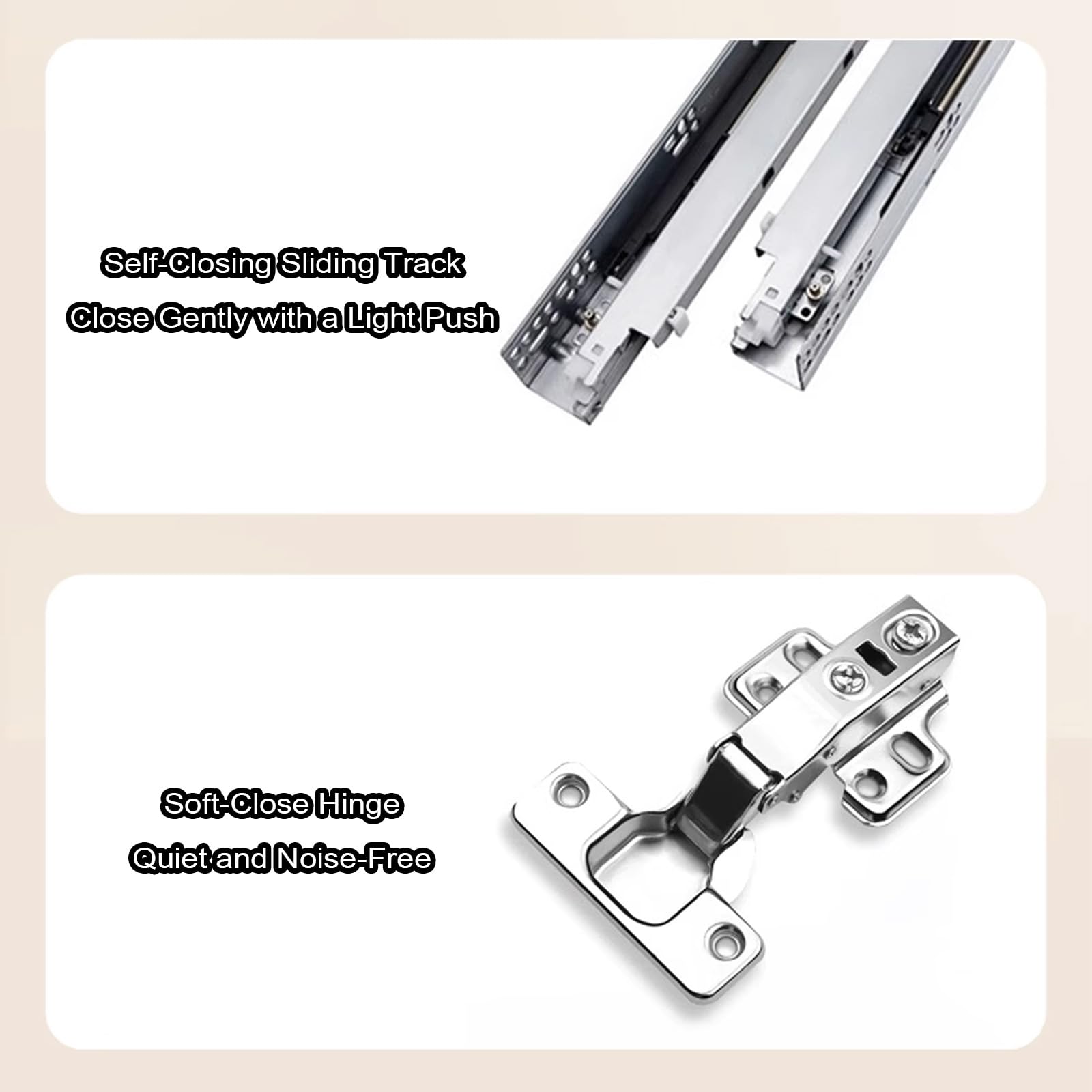 52 Inch Double Sink Bathroom Vanity - Floating Bathroom Vanity with Smart Defog Mirror and 4 Drawers Storage — view 7