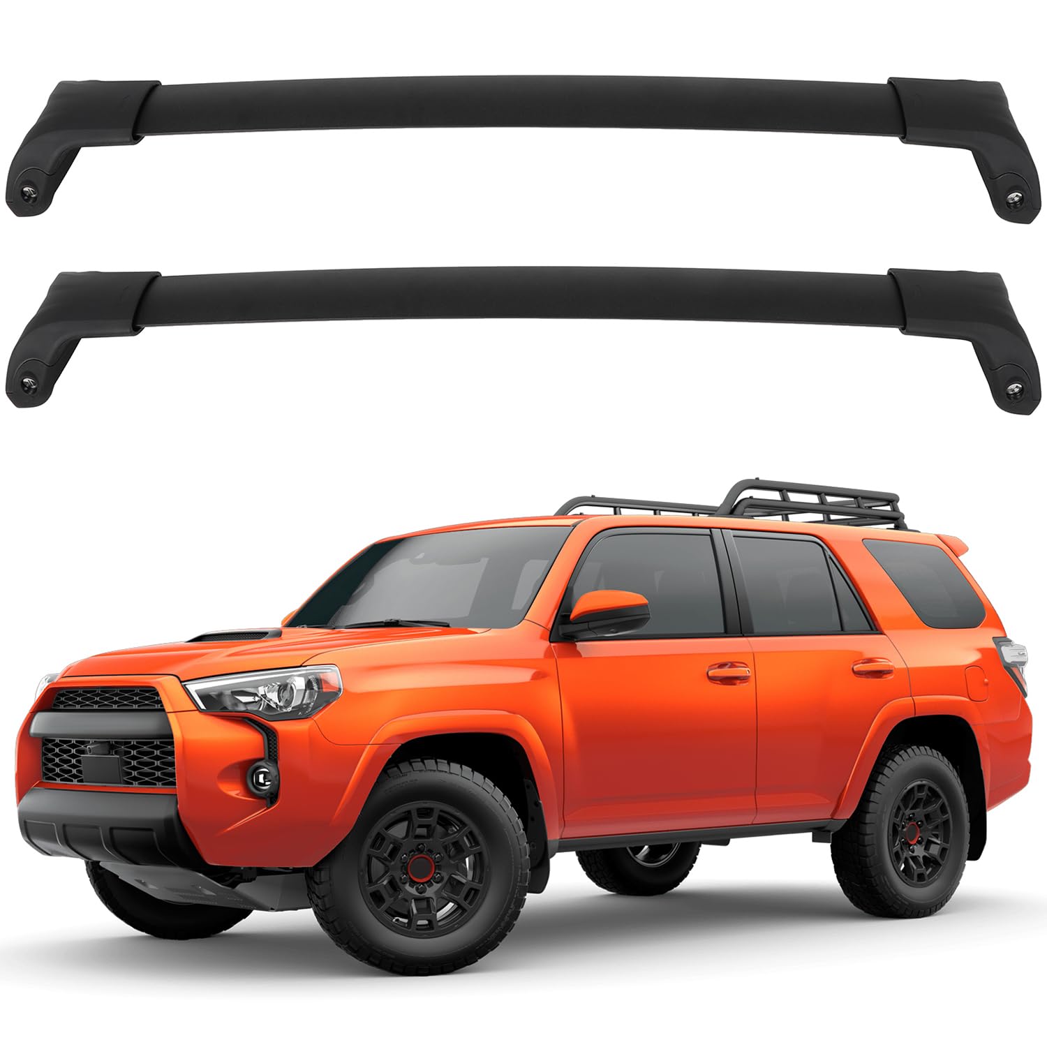 OCPTY Roof Rack Side Rails For Toyota Highlander 2008-2013 - 150LB Capacity Cargo Bars