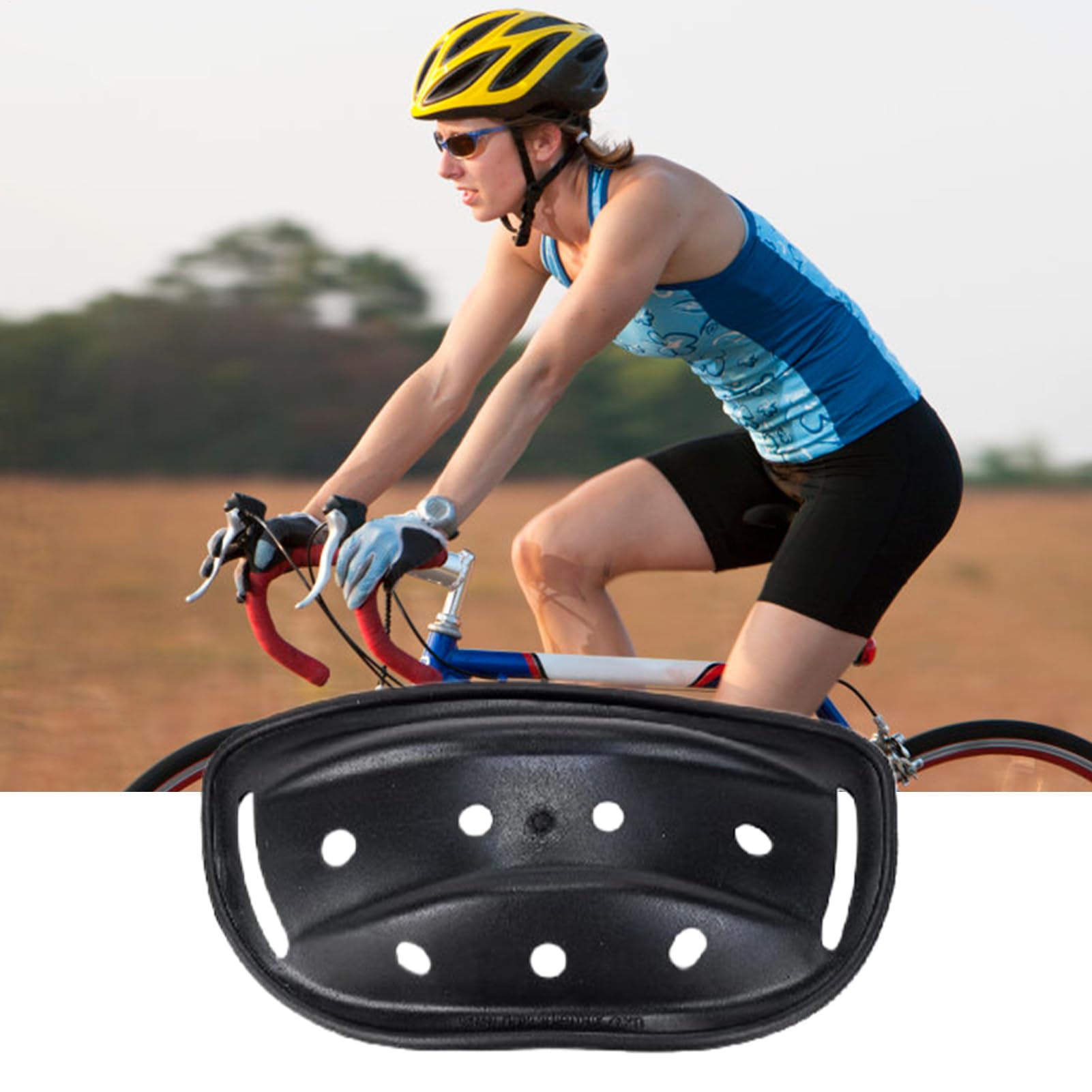 Casqueur du Menton - Coussin De Protection en Silicone | Padin Au Salon du Cycle Polyvalent | Accessoires De Conduite Durables De Sécurité Repos De Sécurité pour Le Vélo, La Moto, Le Skateboard