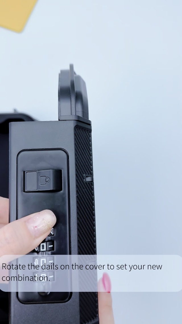 Amazon.com: Waterproof Lock Box, Portable 4-Digit Combination Safe