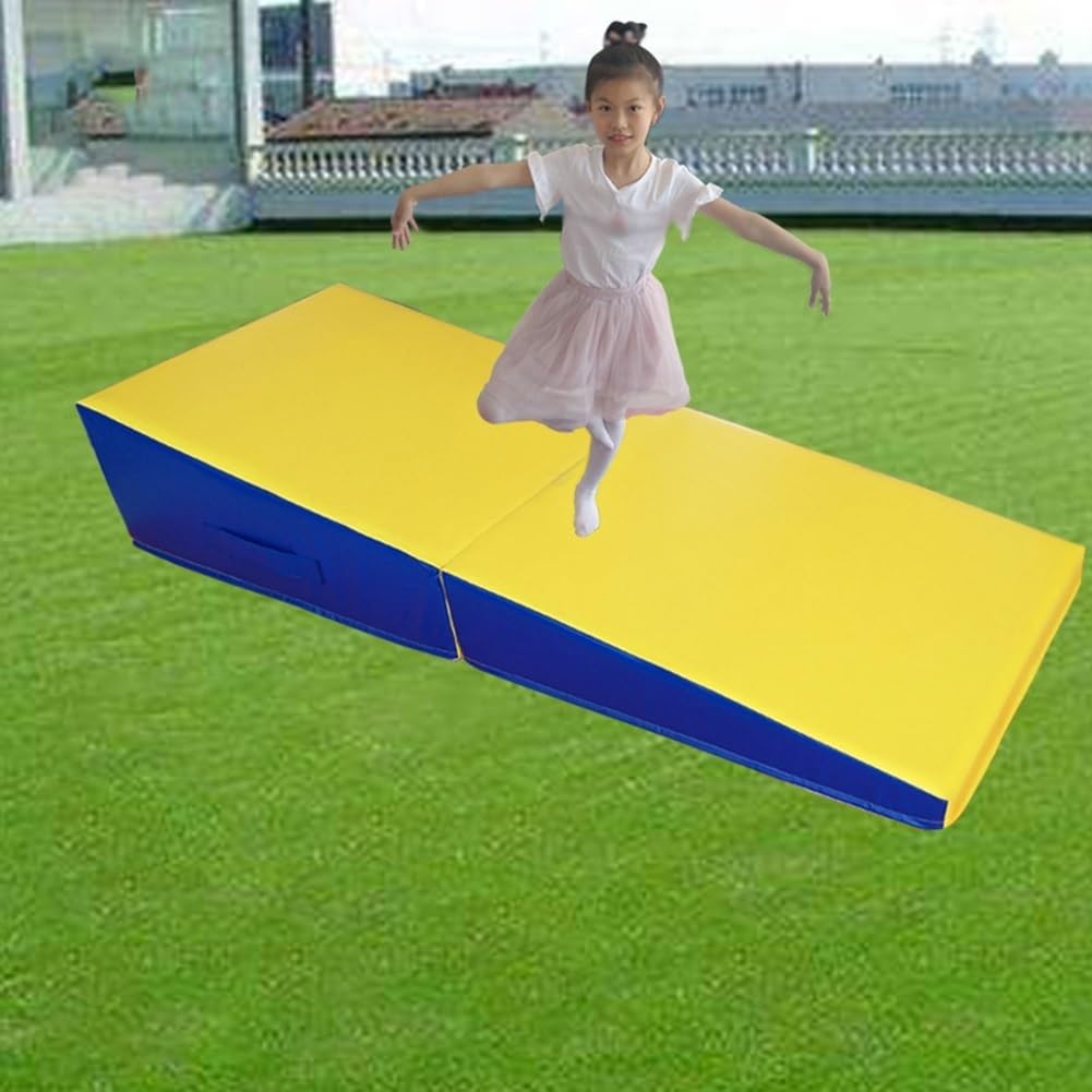 Tappetino Da Ginnastica Inclinato Wedyvko - Pieghevole Per Bambini Con Maniglia - Foto 8