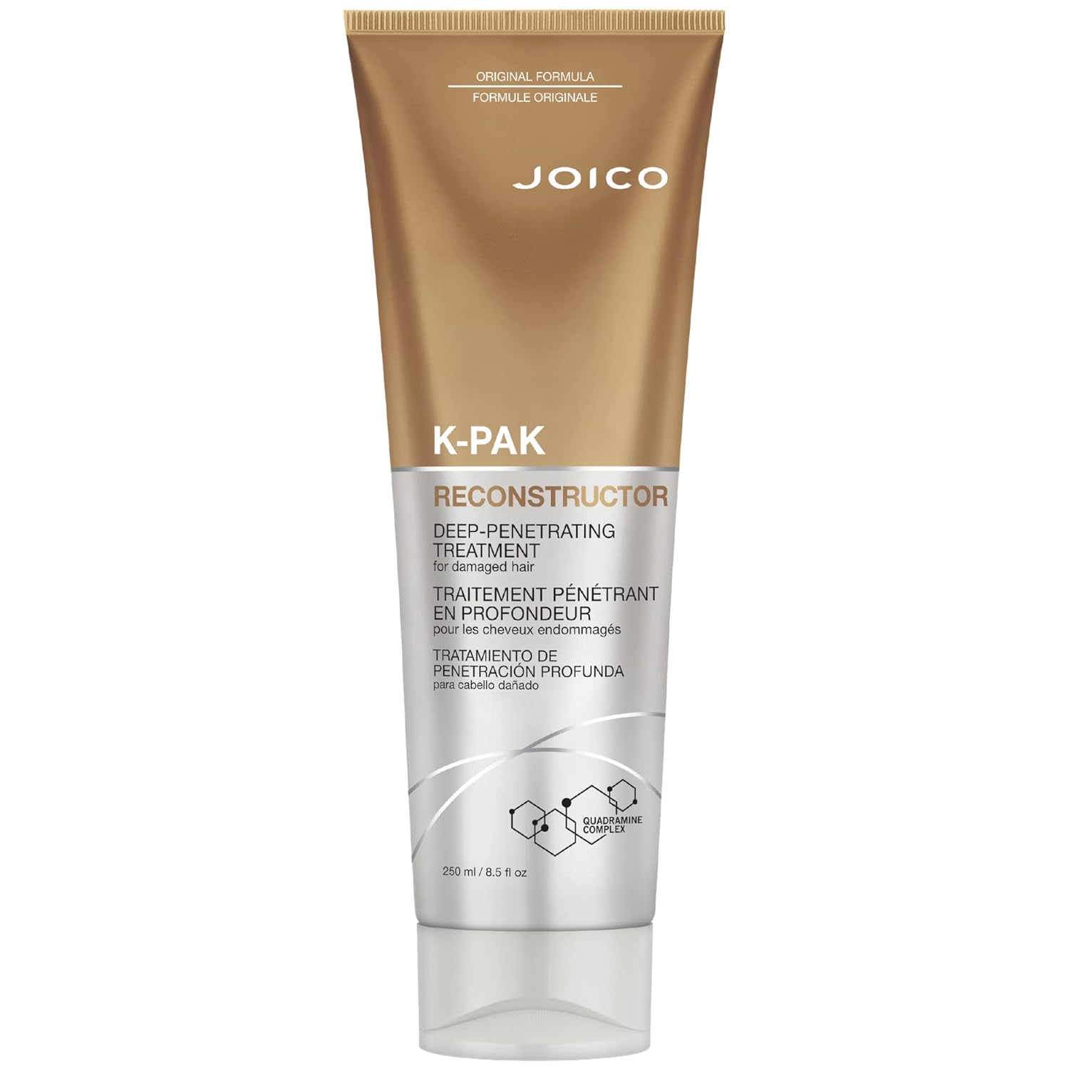 Joico K-PAK Reconstructor Deep-Penetrating Treatment | For Severely Damaged Hair | Repair & Strengthen Strands | Rebuild & Fortify Damaged Hair | Improve Elasticity | With Keratin & Arginine