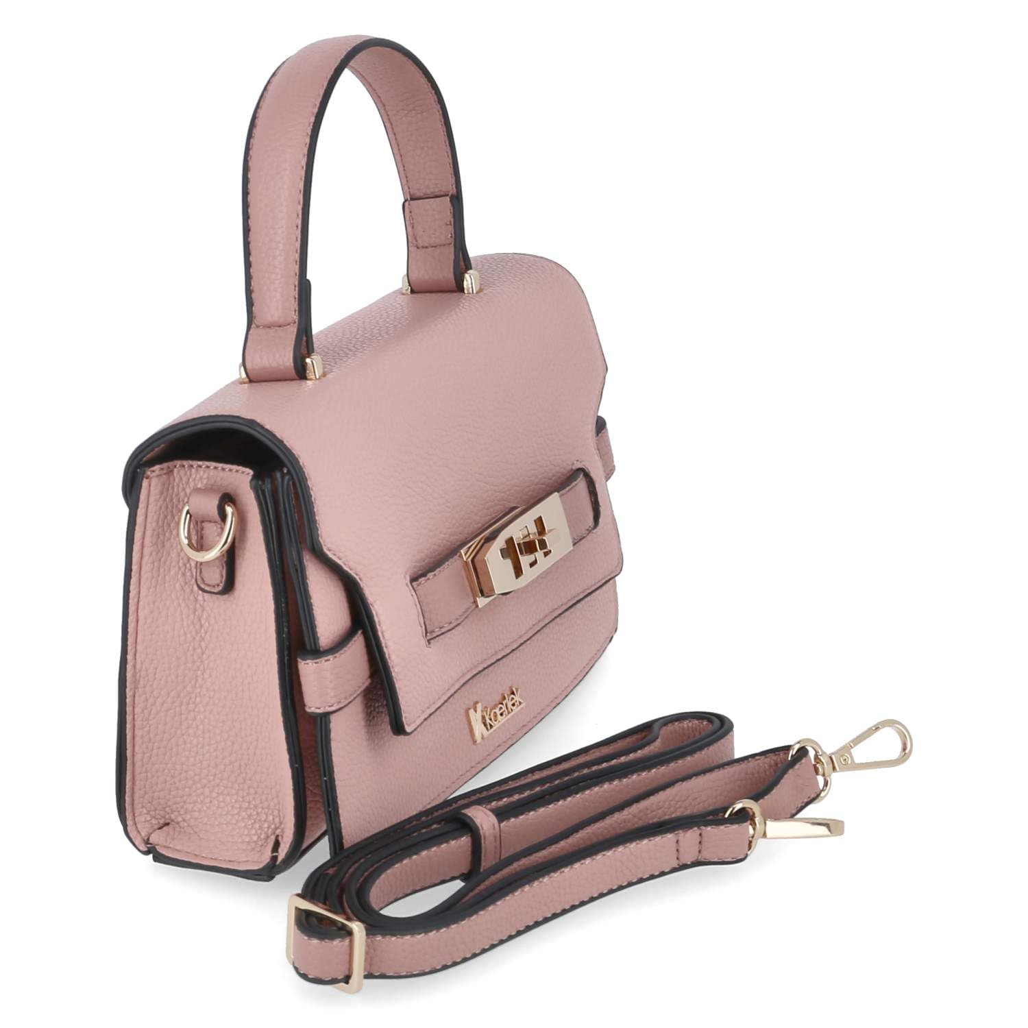 1006141-403 - Bolso de mano para mujer, sintético, color rosa, talla única