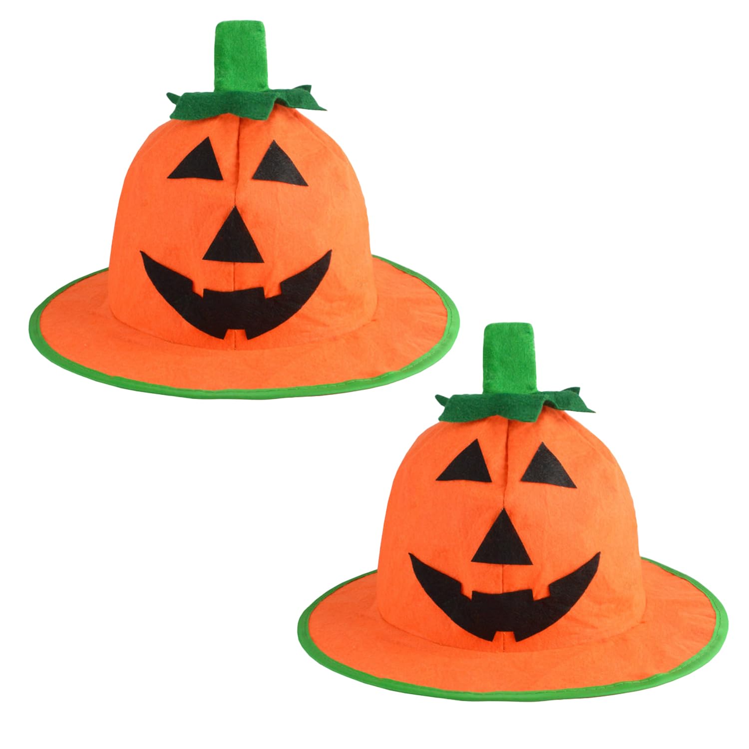 DVOFU 2Pieces Halloween Pumpkin Hat Lantern Hat Plush Pumpkin Cap Funny Fashion Winter Orange Cute Cap Halloween Dress up Props for Party Costume Headwear