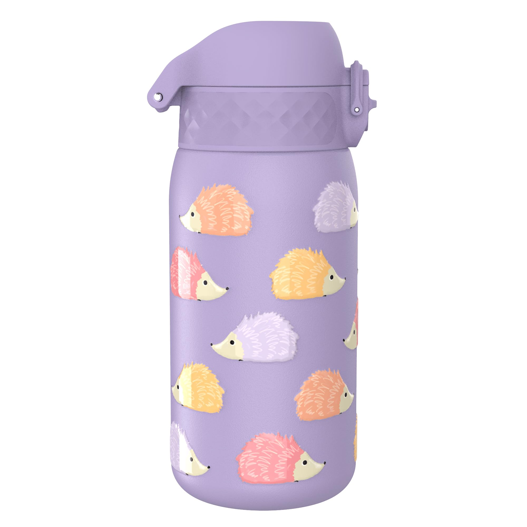 Ion8 Lightweight Steel Kids Water Bottle, 400ml/13oz, Non-Insulated, Leak Proof, Easy to Open, Secure Lock, Dishwasher Safe - Image 4