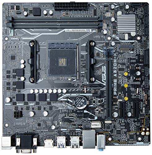 Placa-Mãe ASUS Prime - A320M-K/BR, AMD AM4, mATX, DDR4