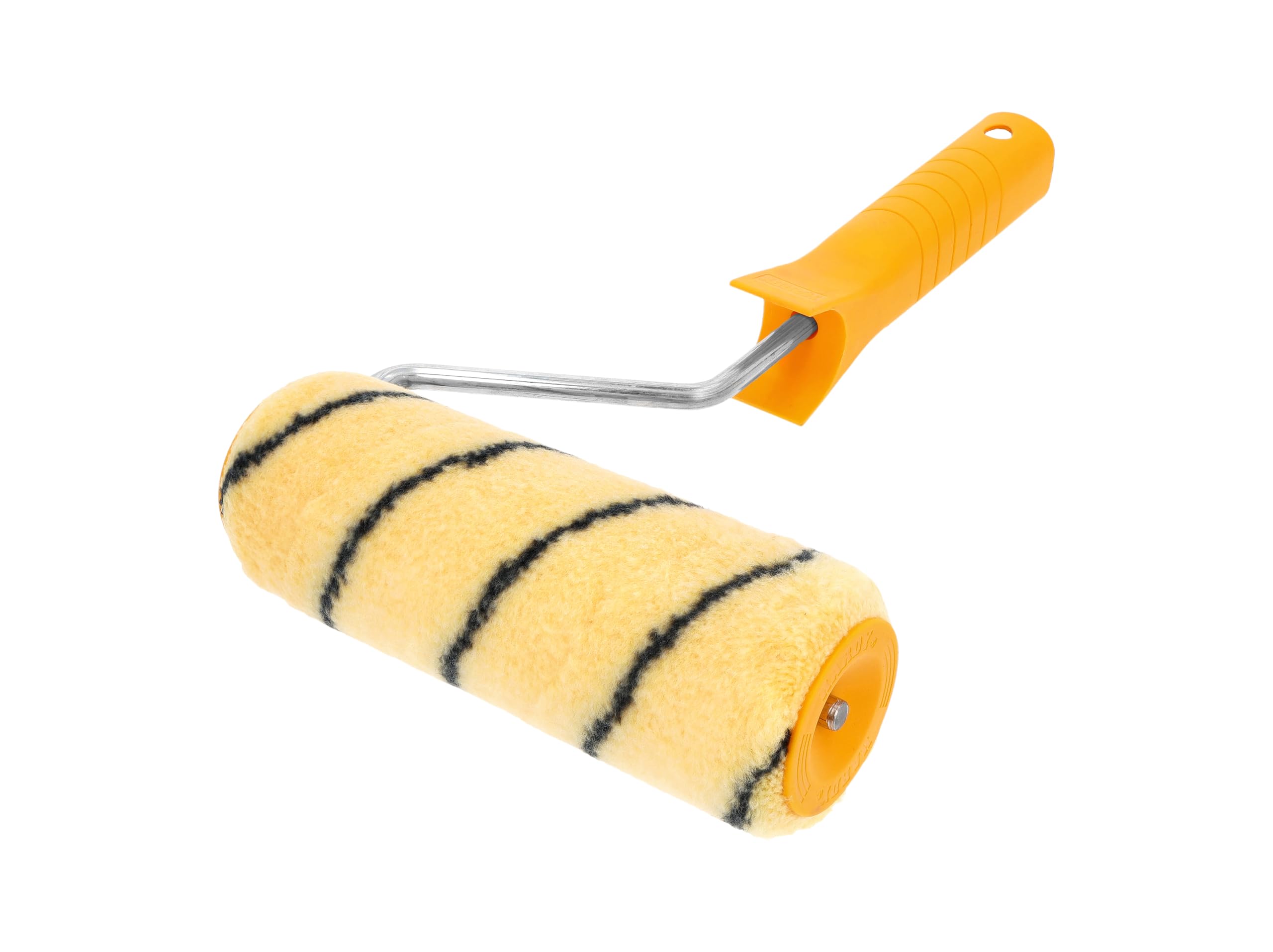 Hardy Working Tools - Kit Rullo 2 Pezzi: 1 Manicotto Largho da 18 cm + Montura Pelo in Poliestere Hardstar 13 mm Ø48 mm, DuoSystem Scorrimento fluido, Per Pareti e Soffitti – Finitura Liscia