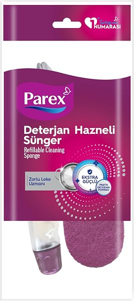 Parex Deterjan Hazneli Bulaşik Süngeri