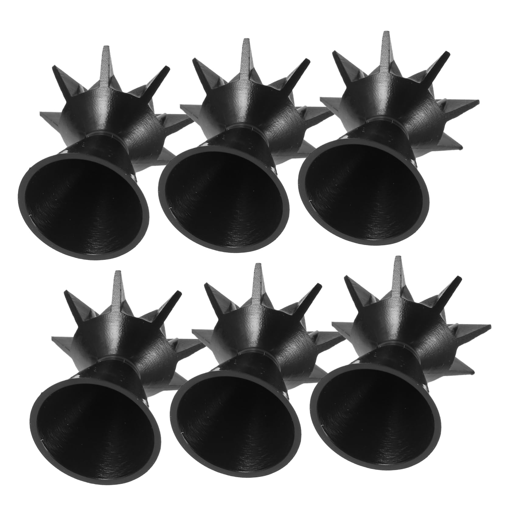 Angoily Paint Pouring Cups 6pcs Silicone Painting Funnel Cups Reusable Epoxy Mixing for Artists