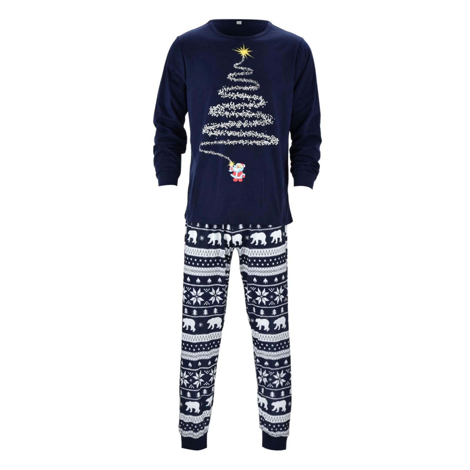 Pigiama Di Famiglia Natalizio, Pigiama Due Pezzi Uomo Pigiami Coordinati Per Loungewear Morbido Pigiameria Leggero Sleepwear Natalizio Coordinati Pigiama Invernale Per Donna Uomo Bamino 2024