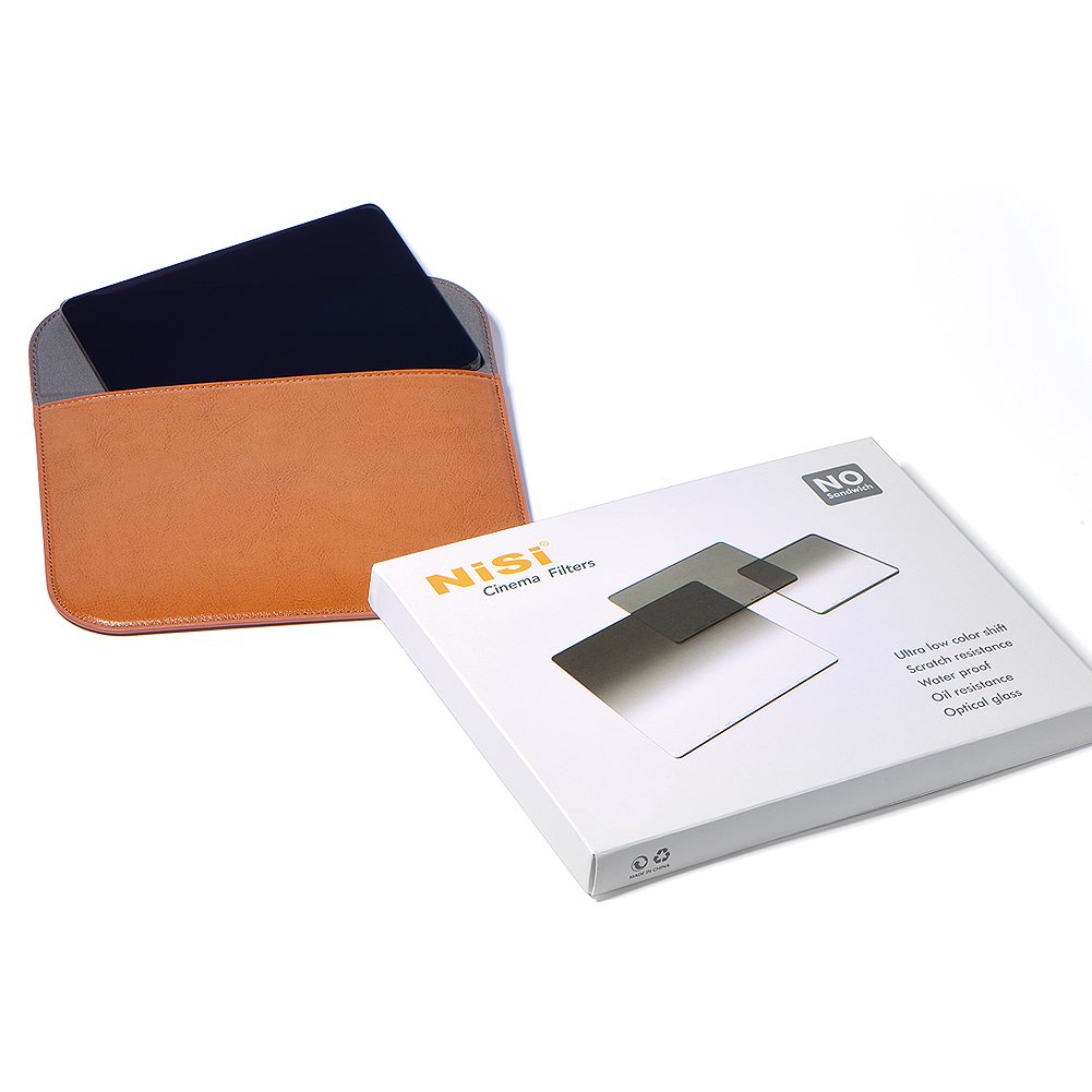 NiSi Filtros ND Cinematográficos ND0,9 (3 Pasos) 4x5.65'' | Tamaño de rosca del filtro fotográfico: 144mm, Vidrio Optico, Nano Multicapa Revestimiento